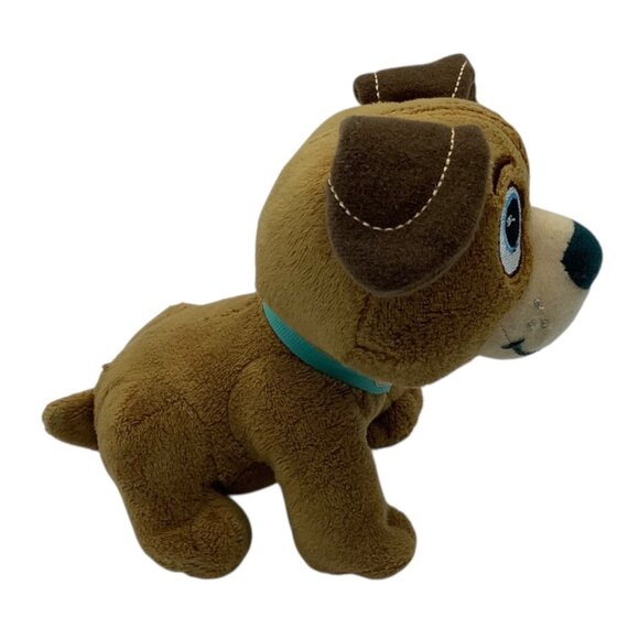 Disney Doc McStuffins 6” FINDO Brown Puppy Dog Soft Stuffed Plush Just Play - Picture 2 of 6